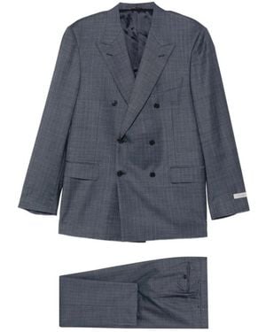 Canali Tweedelig Pak - Blauw