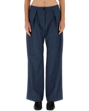 Acne Studios Button Closure Two Side P - Blauw