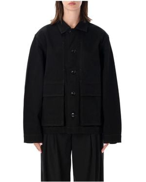 Lemaire Light Jackets - Negro