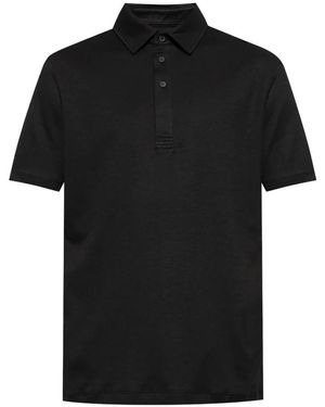 Paul & Shark Polo Shirts - Black
