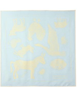 Jacquemus Accessoires ,Blauw ,Le Foulard Paysan