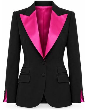 Dolce & Gabbana Jassen ,Zwart ,Wol Blazer