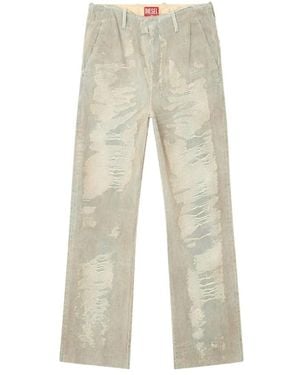 DIESEL Straight Fit Jeans - Natural
