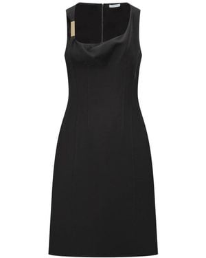 Ferragamo Midi Dresses - Black