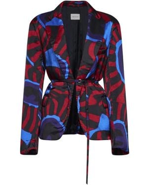 Dries Van Noten Blazers - Blue