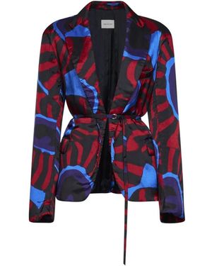 Dries Van Noten Jassen - Blauw
