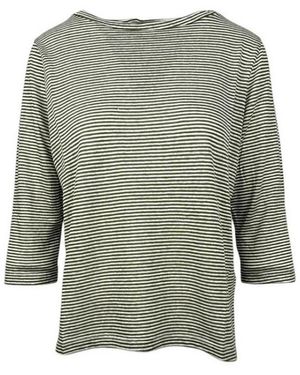 Aragona T-Shirt Und Polo Militare/Bianco - Grün