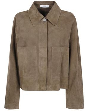 JOSEPH Leather Jackets - Grün