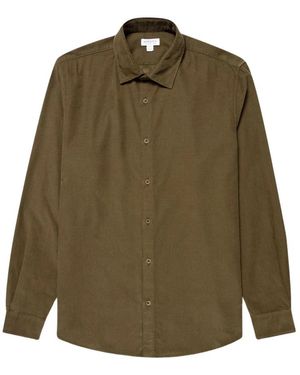 Sunspel Casual Shirts - Vert