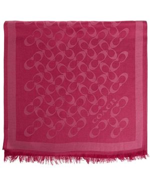 COACH Scarves - Morado