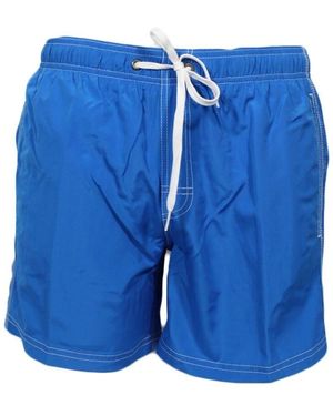 Sundek Herren Boxer Badebekleidung Polyester Gefüttert - Blau