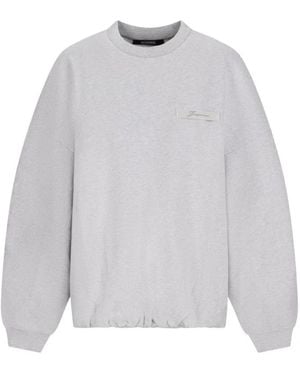 Jacquemus Le Sweatshirt Ruban - Grijs