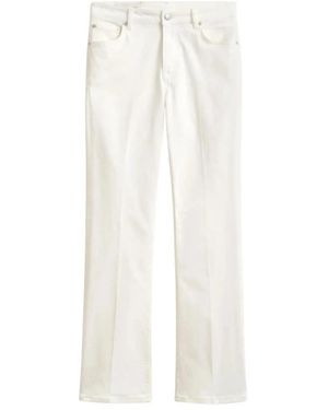 GANT Straight Jeans - Blanco