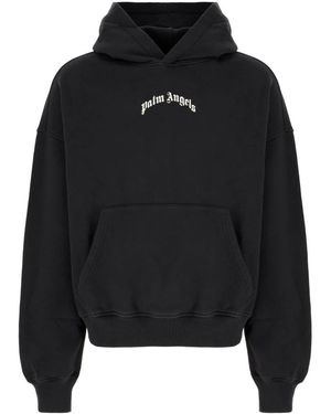 Palm Angels Hoodies - Negro