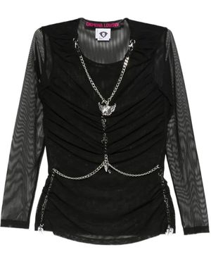 Chopova Lowena Langarmshirt - Schwarz