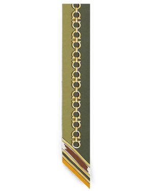 Ferragamo Silky Scarves - Verde