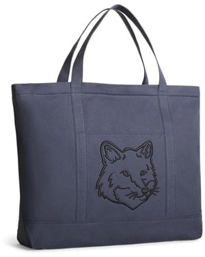 Maison Kitsuné Shopping Bags - Blue