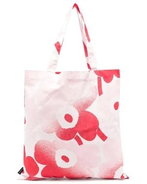 Marimekko Tote Bags - Pink