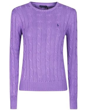 Polo Ralph Lauren Round-Neck Knitwear - Paars