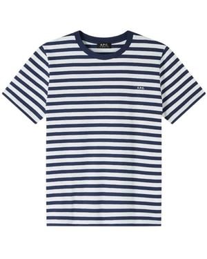 A.P.C. T-Shirts - Azul
