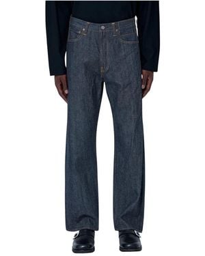 Visvim Social Sculpture 01 Wide Mud Jeans - Blauw
