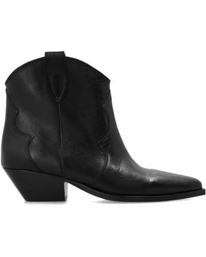 Isabel Marant Cowboy Boots - Black