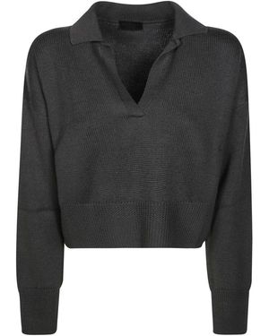 Dondup V-Neck Knitwear - Nero