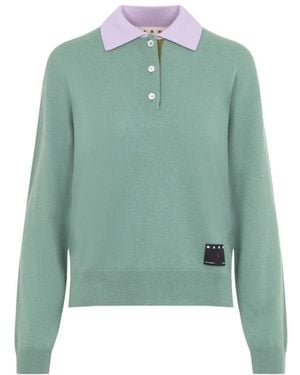 Marni Cashmere Knitwear - Vert
