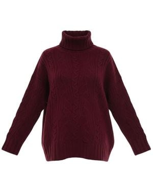 D.exterior 61191 Rollkragenpullover - Lila