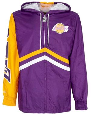 Mitchell & Ness Nba Lila Windbreaker Jacke