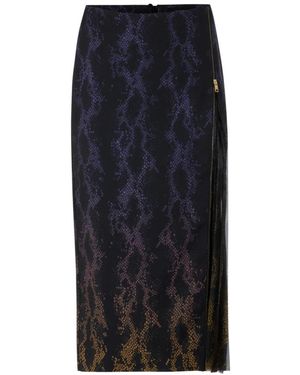 Marc Cain Pencil Skirt - Blauw