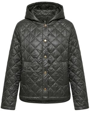 Marella Jassen ,Groen ,Polyester Emmvasto Gewatteerd Jasje - Grijs