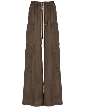 Rick Owens Wide Trousers - Brown
