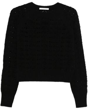Cecilie Bahnsen Round-Neck Knitwear - Negro