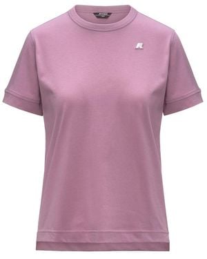 K-Way T-Shirts - Purple