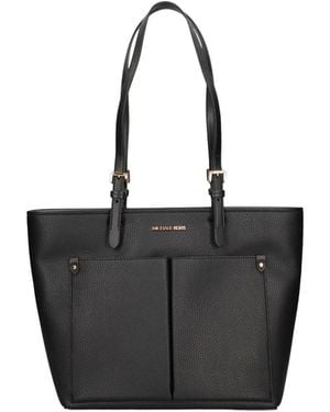 Michael Kors Jet Set Medium Pocket Tote - Schwarz