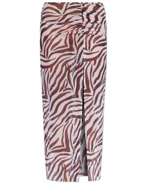 Bondeye Claudia Maxi Rok - Roze
