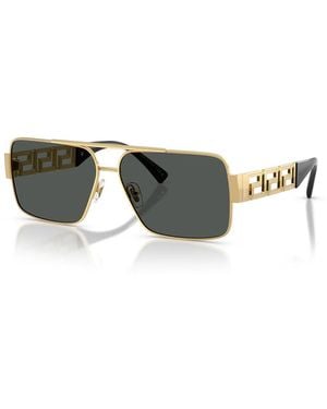 Versace Ve2290 Navigator Zonnebril - Geel