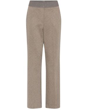GUSTAV Straight Trousers - Gris