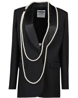 Moschino Blazers - Black