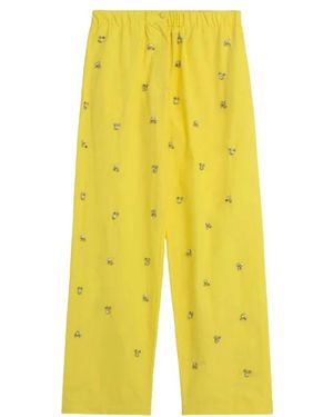 A PAPER KID Wide Trousers - Amarillo