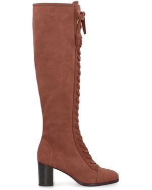 Alberta Ferretti Heeled Boots - Brown