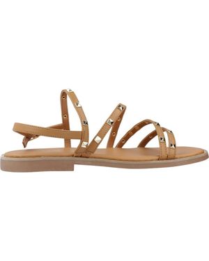 Les Tropeziennes Flat Sandals - Bruin