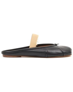 Maison Margiela Ballerina-Mules Mit Elastischem Band - Schwarz