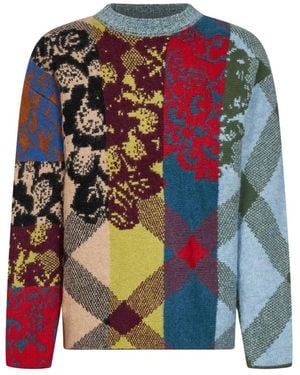 Dries Van Noten Round-Neck Knitwear - Multicolore