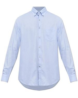 Paul & Shark Overhemden ,Blauw ,Katoen Pocket Shirt