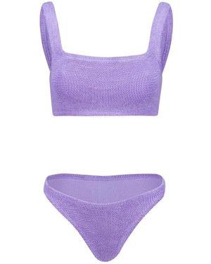 Hunza G Badmode ,Paars ,Coverage Xandra Bikini