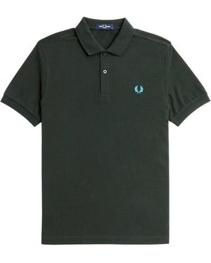 Fred Perry Polo Shirts - Green