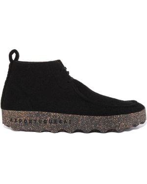 ASPORTUGUESAS Lace-Up Boots - Black