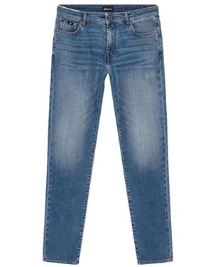 Gas Slim-Fit Jeans - Blu